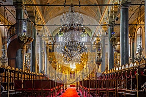 The Patriarchal Church of St. George, Constantinople Ecumenical Orthodox Patriarchate interior view