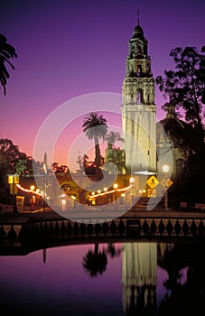 Balboa Park at Dusk