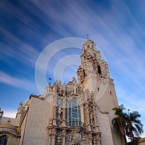 Balboa Park Museum of Man clouds