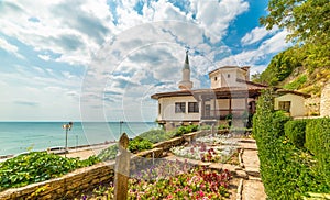 Balchik Castle at Bulgarian Black Sea coast