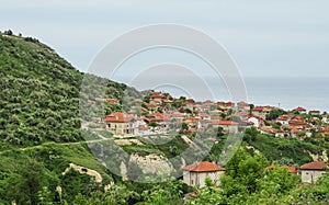 Balchik view, famous seaside resort , Bulgaria