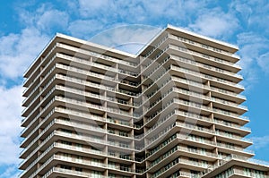 Balconies and Apartment Building