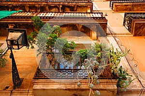 Balconies in Barcelona photo