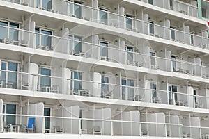 moder cruise ship,Balconies on cruise ship