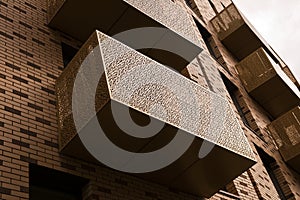 Balconies on a high rise building