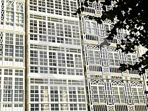 Balconies in La Coruna