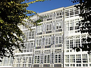 Balconies in La Coruna