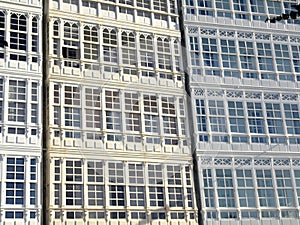 Balconies in La Coruna