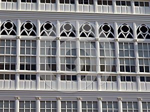 Balconies in La Coruna