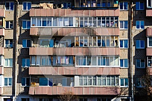 Balconies of a Post-Soviet House