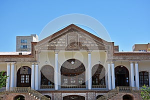 Balcony of The Amir Nezam House or The Qajar Museum of Tabriz