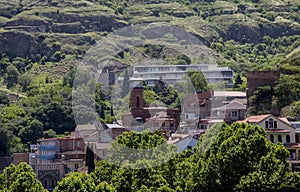 Juma mosque in Tbilisi background photo