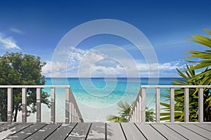 Balcony on a Beach