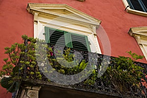 Balcony in Borgo a Buggiano, Tuscany, Italy