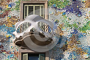 Balcony of the Casa Batllo