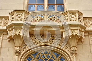 Balcony of castle