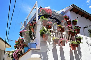 Balcony of Cazorla a village of the province of Jaen in Andalusia