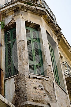 balcony classic building