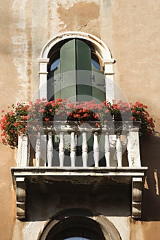 Balcony and Flowers