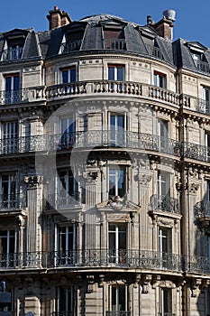 Balcony of hausmannian building