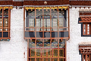 Balcony of Hemis Monastery Tibet Buddhsim Temple in Leh Ladakh