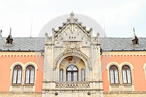Balcony on Castle Sychrov photo