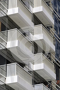 Balcony of a skyscraper