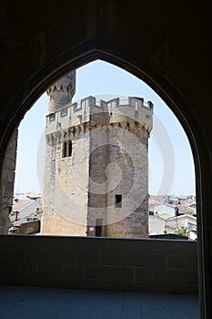 Balcony to the defences