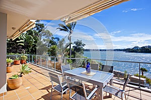 Balcony with a view