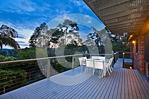 Balcony with a view