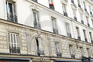 Balcony vue of Paris