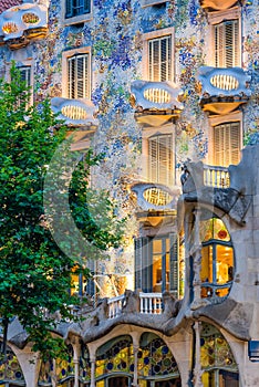 Balconys and Windows of Casa Batllo