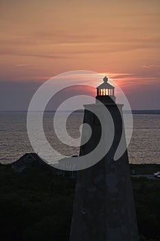 Bald Head Island Lighthouse.