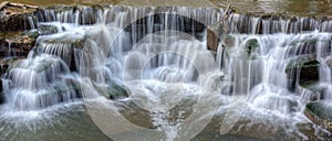 Baldwin Lake Dam Waterfall