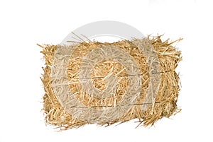 Bale of hay photo