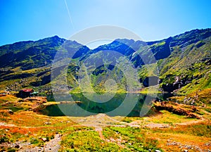 Balea Lake in Romania