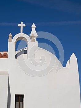 Baleal chapel detail