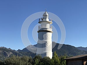 Es refugi den Muleta lighthouse Port de Soller village photo