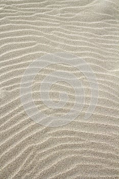 Balearic islands wavy sand waves pattern