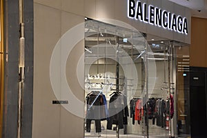 Balenciaga at Fashion Avenue at Dubai Mall in Dubai, UAE