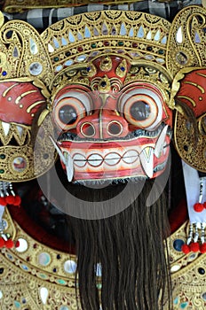 Bali Barong and Rangda used in Bali