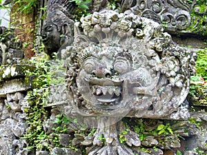 Bali Indonesia Temple Statues