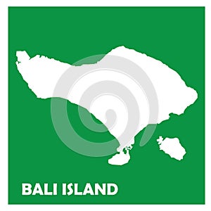 bali island map icon