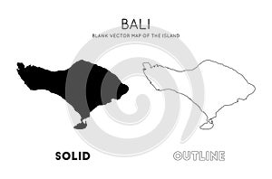Bali map.