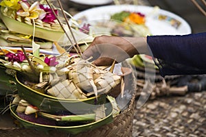 Bali offering