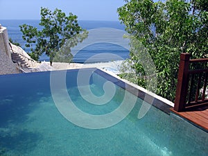 Bali. Pool ocean view