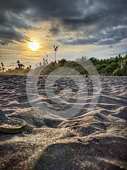 Bali Saba Beach Sunset