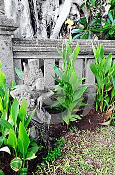 Bali temple sculptures