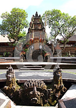 Bali, Ubuds ancient temple Saraswati photo