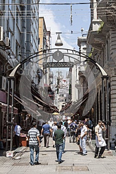 Balik Bazaar Beyoglu Istanbul Turkey